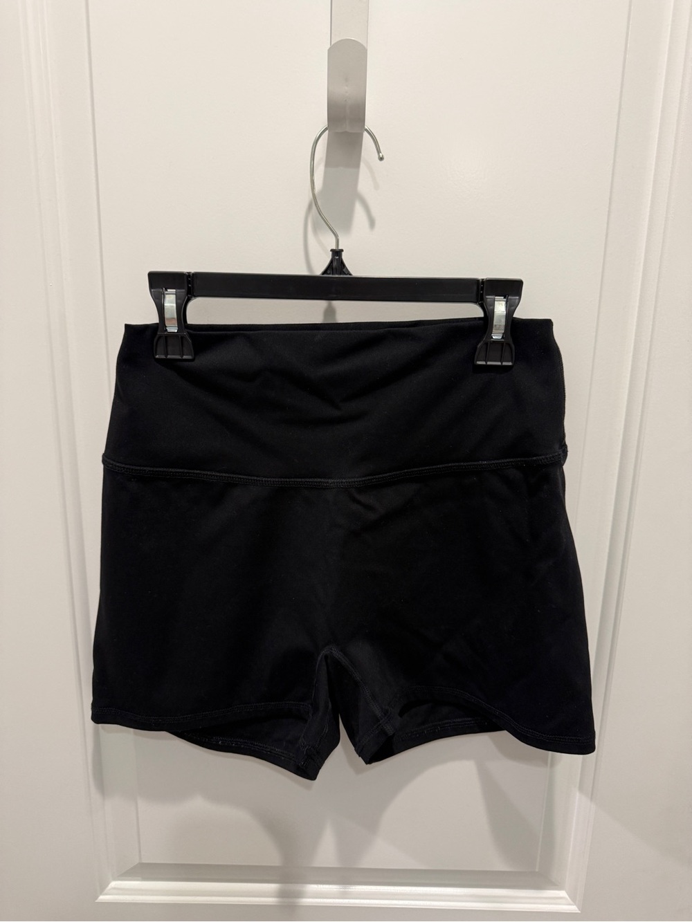 Garage Black Women's Biker Shorts - High Waist
